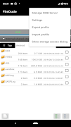 برنامه‌نما File Manager- FileDude عکس از صفحه