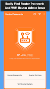 WiFi Router Passwords - Setup स्क्रीनशॉट 4