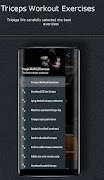 Triceps Workout Exercises screenshot 1