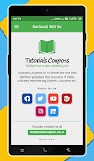 Tutorials Coupons Screenshot 6