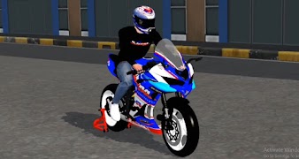 Bussid Mod Motor Ninja Mbois screenshot 7