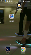 Hoverboard 3D Video Wallpaper poster