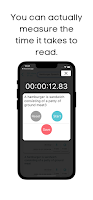 Time count note:read out loud screenshot 1