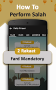 Step by Step Salat - with Prayer times & Dhikr 스크린샷 3