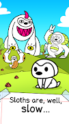 Sloth Evolution: Merge Game plakat