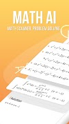 MathAI: Math Scanner, Math problem solving Affiche