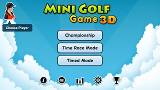 برنامه‌نما Mini Golf Game 3D عکس از صفحه