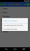 برنامه‌نما Notepad - Protected عکس از صفحه