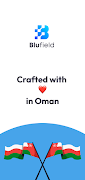 Blufield الملصق