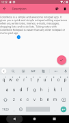 برنامه‌نما Color Notes عکس از صفحه
