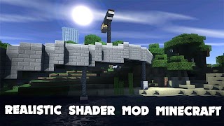 Realistic Shader Minecraft PE ảnh chụp màn hình 3