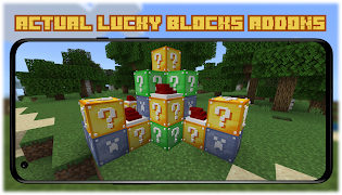 Mods Lucky Blocks para MCPE captura de pantalla 2