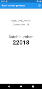 Batch Number Generator poster