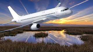 3D flight Simulator Cartaz