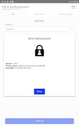 SICA Authenticator screenshot 2