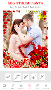 Love Photo Frame captura de pantalla 3