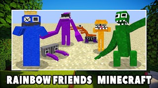 Rainbow Friends Mod Minecraft capture d'écran 2