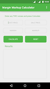 Margin Markup Calculator اسکرین شاٹ 2