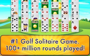 برنامهنما Golf Solitaire Pro عکس از صفحه