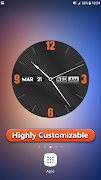 Clock Widget with Alarm poster