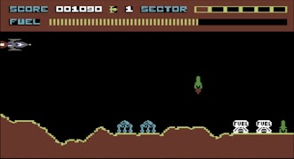 C64 Skramble poster
