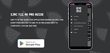 SJRC F11 4K Pro Guide Plakat