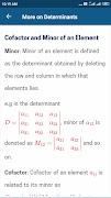 Matrices and Determinants screenshot 2