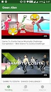 Green Alien Dance(Dame tu Cosi syot layar 1