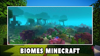Biomes Mod for Minecraft PE 海报