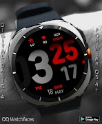 برنامه‌نما Digital Basic 4 Wear OS 5+ عکس از صفحه