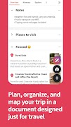 Wanderlog - Trip Planner App ảnh chụp màn hình 1