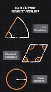 Geometry Shape Calculator 截圖 1