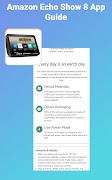 Amazon Echo Show 8 App Guide 스크린샷 5
