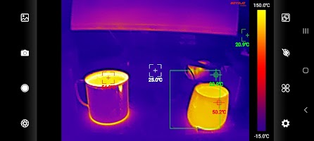 برنامه‌نما ThermoScope عکس از صفحه