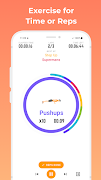 برنامه‌نما Exercise Timer عکس از صفحه