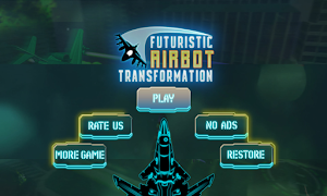 Futuristic Airplane Robot - Tr screenshot 2