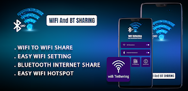 WiFi Share Via Bluetooth Affiche