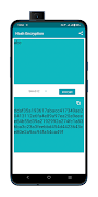 برنامه‌نما Hash Encrypt Md5 Sha256 عکس از صفحه
