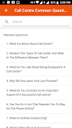 Call center interview question screenshot 1