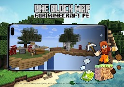 One Block Map For Minecraft PE स्क्रीनशॉट 1