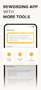 پوستر Rewording App - Summary AI