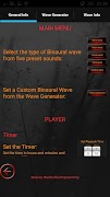برنامه‌نما Brain Wave Therapy (Binaural) عکس از صفحه