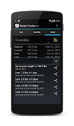 Weight Tracker ++ স্ক্রিনশট 6
