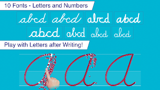 Cursive Letters Writing Wizard 스크린샷 3