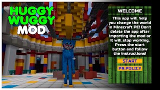 Huggy Wuggy Poppy Mod MCPE स्क्रीनशॉट 6