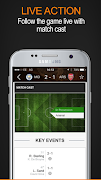 برنامه‌نما Soccerway عکس از صفحه