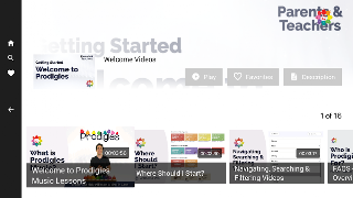 Prodigies for Android TV screenshot 2