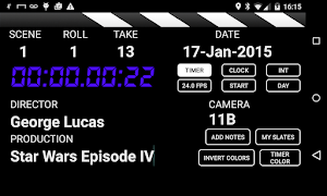 Clapperboard PRO & Shot log ภาพหน้าจอ 1