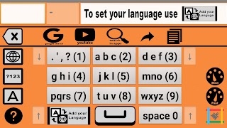 برنامه‌نما Android TV Keyboard: Old Style عکس از صفحه