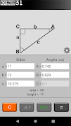 Triangle Calculator syot layar 2